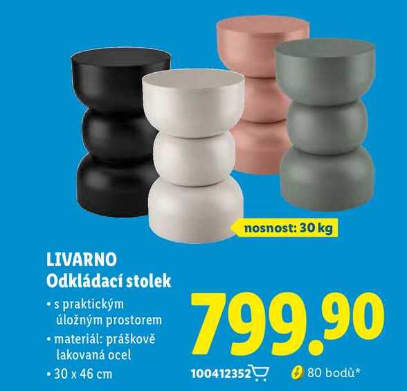 LIVARNO Odkládací stolek 