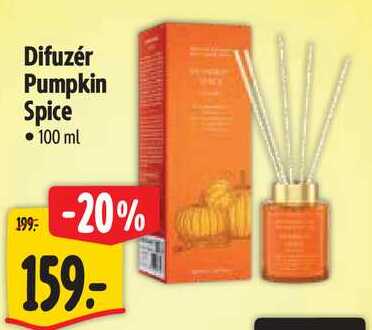Difuzér Pumpkin Spice, 100 ml