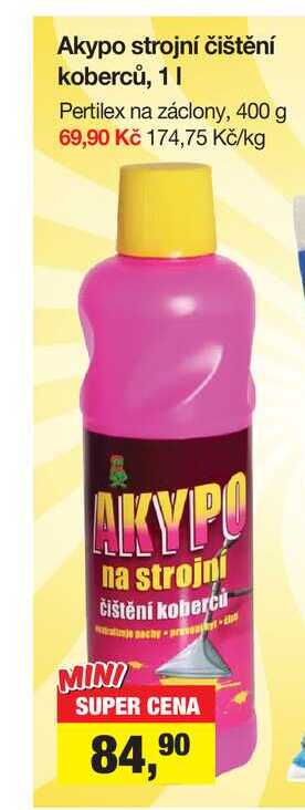 Akypo strojní čištění koberců, 1 I
