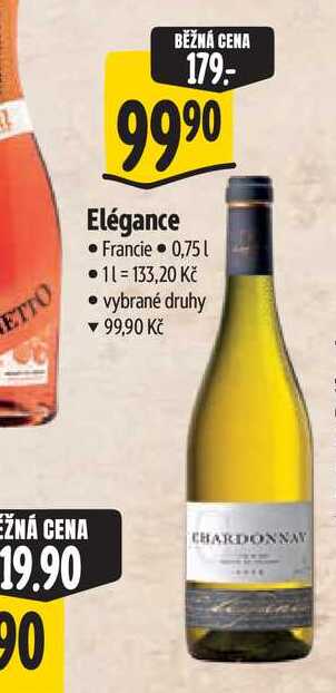 Elégance 0,75 l