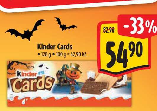 Kinder Cards 128 g