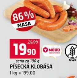 PÍSECKÁ KLOBÁSA 100g