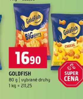 GOLDFISH 80 g vybrané druhy