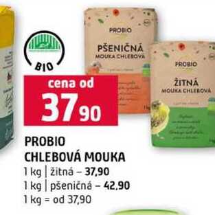 PROBIO CHLEBOVÁ MOUKA 1 kg žitná