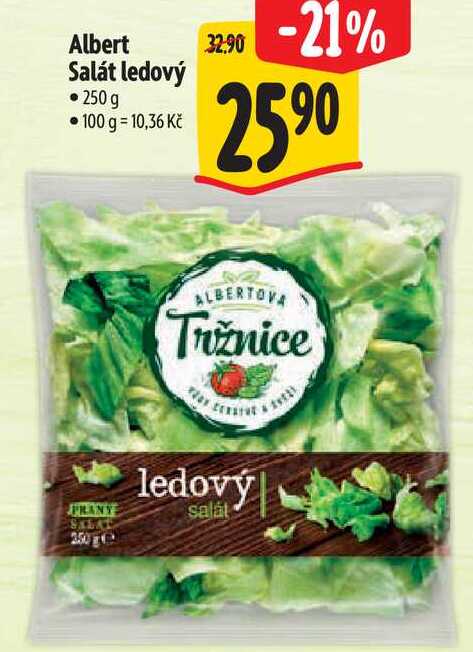 Albert Salát ledový, 250 g