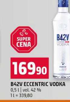 B42V ECCENTRIC VODKA 0,5l vol. 42%