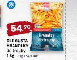 DLE GUSTA HRANOLKY do trouby 1 kg