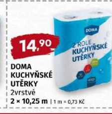 DOMA KUCHYŇSKÉ UTĚRKY 2vrstvé 2x10,25m