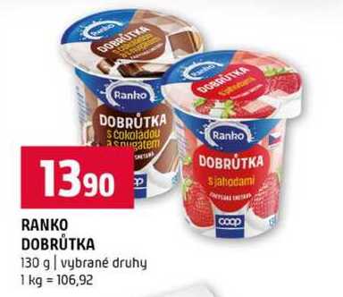 RANKO DOBRŮTKA 130 g vybrané druhy