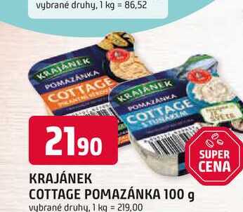 KRAJÁNEK COTTAGE POMAZÁNKA 100 g