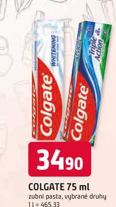 COLGATE 75 ml zubní pasta