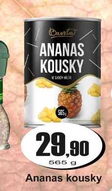 Ananas kousky 565 g
