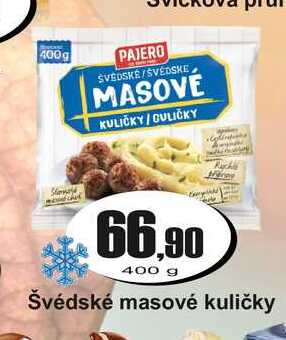 Švédské masové kuličky 400 g