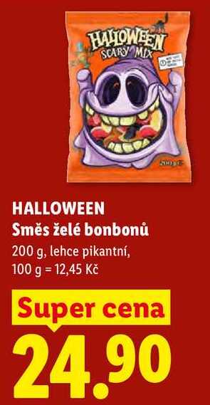 HALLOWEEN Směs želé bonbonů, 200 g