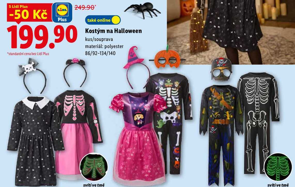 Kostým na Halloween kus/souprava