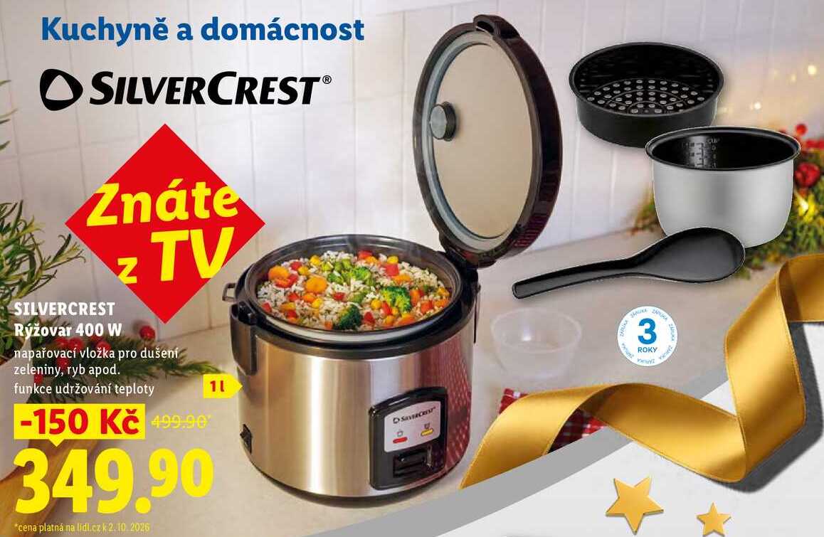 SILVERCREST Rýžovar 400 W 