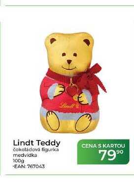 Lindt Teddy čokoládová figurka medvídka 100g