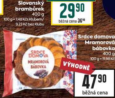 Srdce domova Mramorová bábovka 400 g