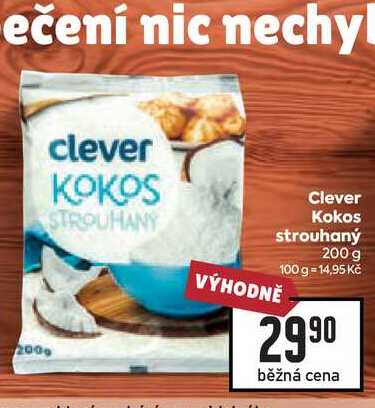 Clever Kokos strouhaný 200 g