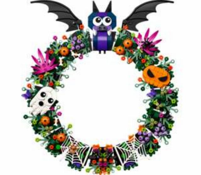 LEGO Halloweenský věnec 40825