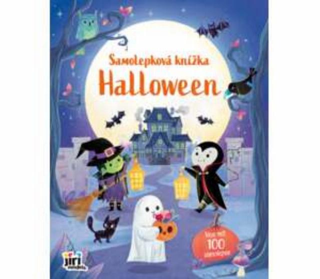 Halloween Samolepková knížka více jak 100 samolepek