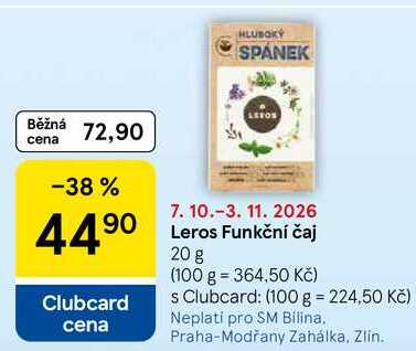 Leros Funkční čaj, 20 g