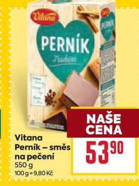 Vitana Perník - směs na pečení 550 g 