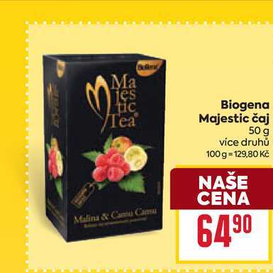 Biogena Majestic čaj 50 g