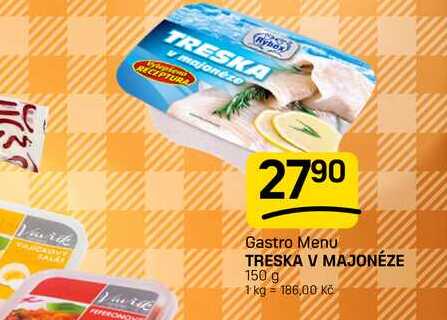 TRESKA V MAJONÉZE 150 g