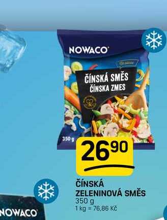 ČÍNSKÁ ZELENINOVÁ SMĚS 350 g