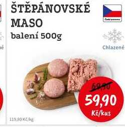 ŠTĚPÁNOVSKÉ MASO balení 500g 