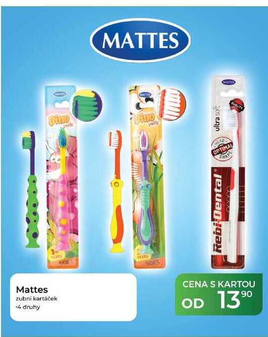 Mattes zubní kartáček