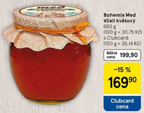 Bohemia Med Včelí květový, 650 g