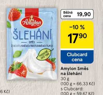 Amylon Směs na šlehání, 30 g