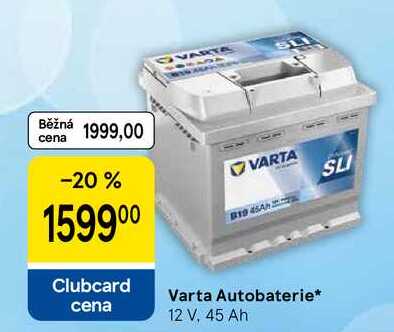 Varta Autobaterie, 12 V, 45 Ah