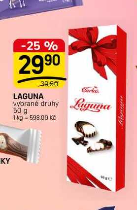 LAGUNA vybrané druhy 50 g