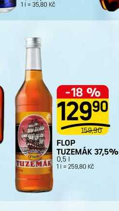 Flop Tuzemák 37,5% 0,5l