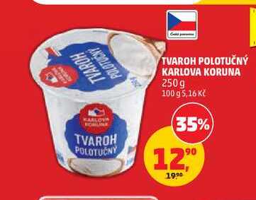 KARLOVA KORUNA TVAROH POLOTUČNÝ 250g