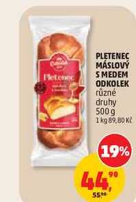 ODKOLEK PLETENEC MÁSLOVÝ 500 g