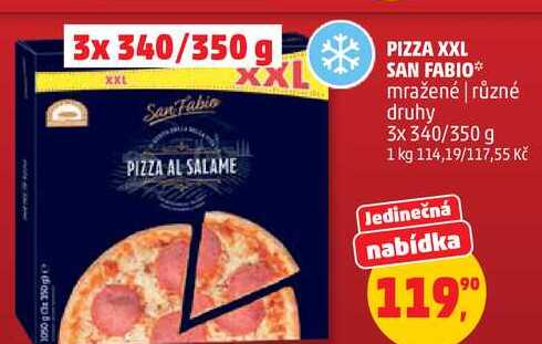 SAN FABIO PIZZA 3x 340/350 g 