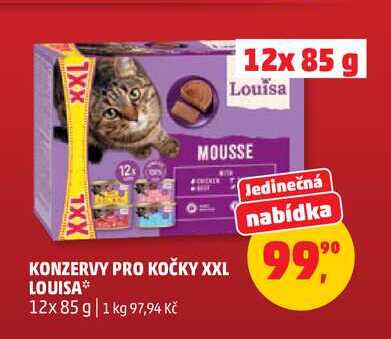 LOUISA KONZERVY PRO KOČKY 12x85 g
