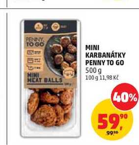 MINI KARBANÁTKY PENNY TO GO 500 g