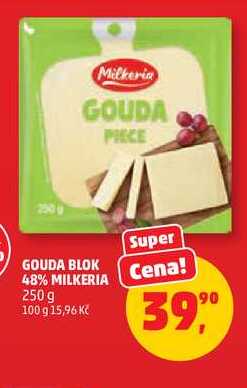 GOUDA BLOK 48% 250 g 