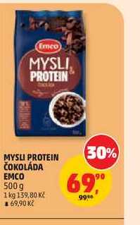 EMCO PROTEIN ČOKOLÁDA 500 g