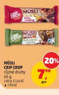 CRIP CROP MÜSLI 45g