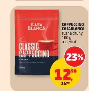 CAPPUCCINO CASABLANCA různé druhy 100 g