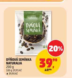NATURALIA DÝŇOVÁ SEMÍNKA 200 g
