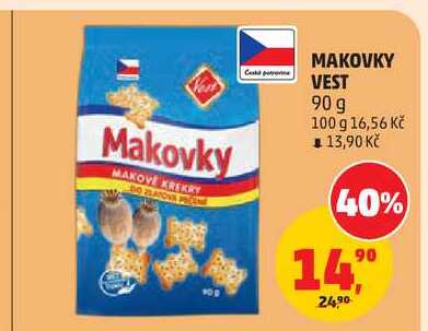 KREKRY MAKOVKY VEST 90 g 