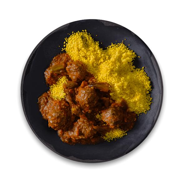 Authentic Tajine Kofta s kuskusem