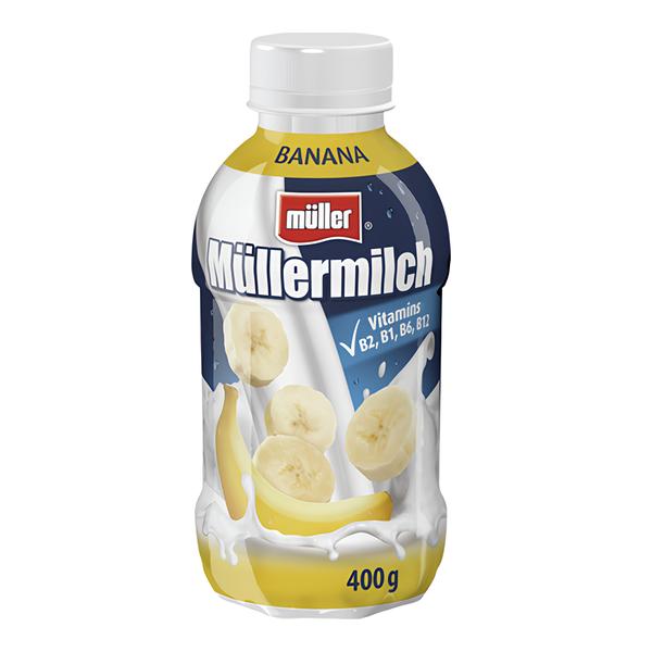 Müllermilch Mléčný nápoj s banánem